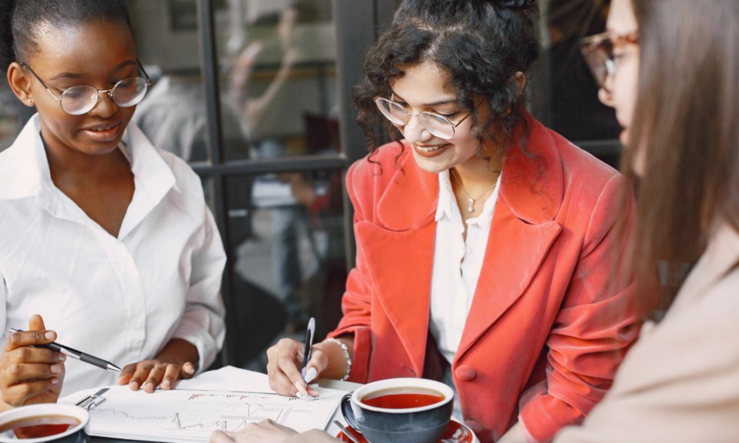 Interactive vocabulary learning session with real-world context application